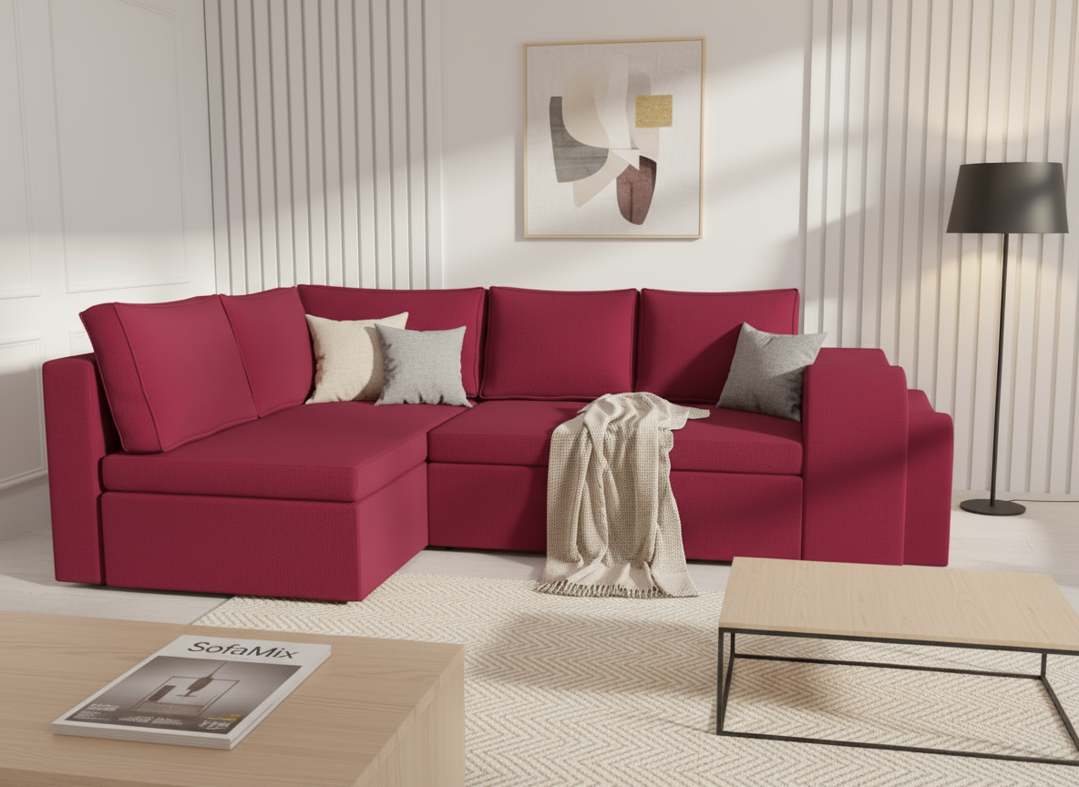 Coltar extensibil Siena park 3 fara insula, la comanda, 100+ culori