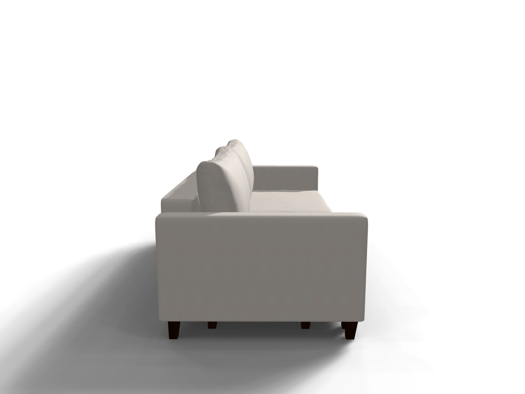 Canapea extensibila Park, 3 locuri, lada depozitare, peste 100 culori disponibile, dimensiune pe comanda de la 210x95cm