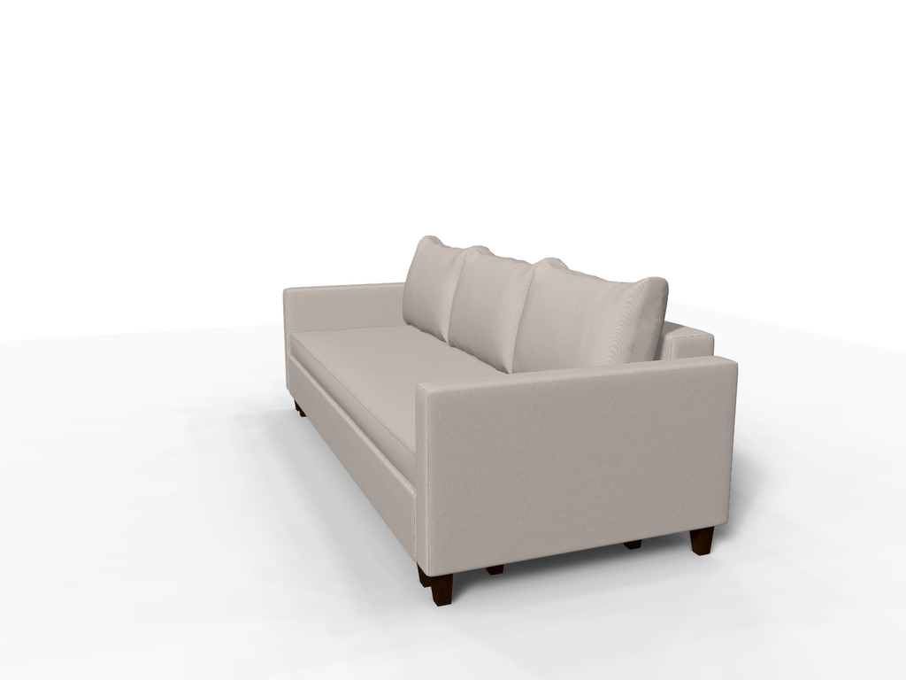 Canapea extensibila Monaco, 3 locuri, lada depozitare, peste 100 culori disponibile, dimensiune pe comanda de la 210x95cm