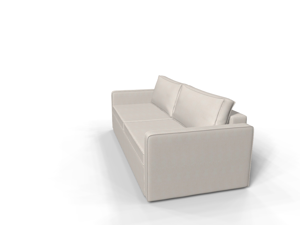 Canapea extensibila Malmo, 3 locuri, lada depozitare, peste 100 culori disponibile, dimensiune pe comanda de la 210x95cm