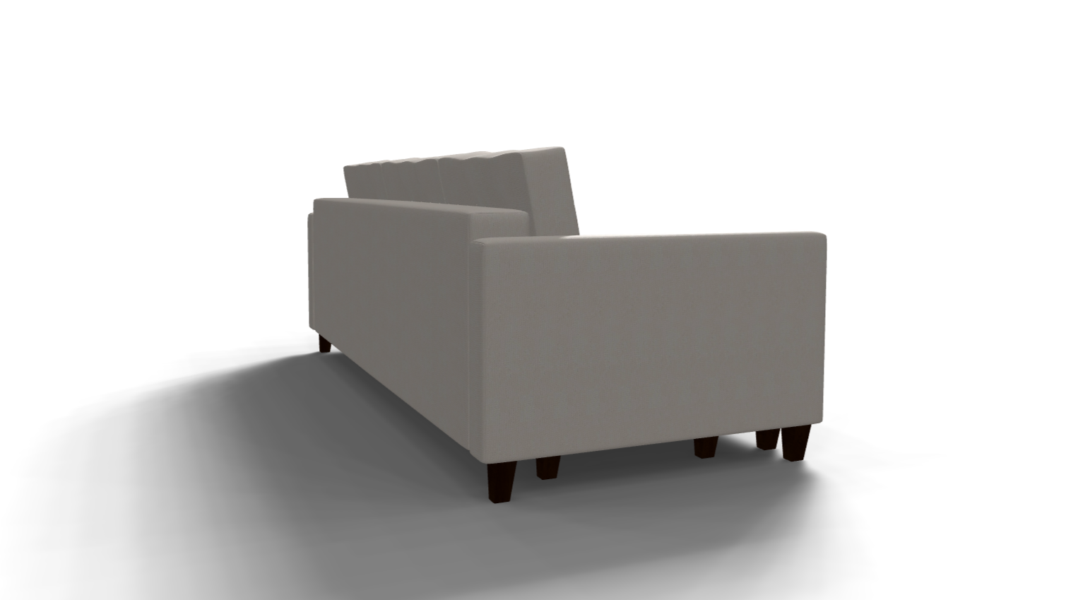 Canapea extensibila Alto, 3 locuri, lada depozitare, peste 100 culori disponibile, dimensiune pe comanda de la 210x95cm