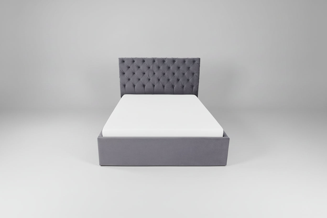 Pat cu lada depozitare Chesterfield Paturi tapitate OneLiving.ro (6079756501167)