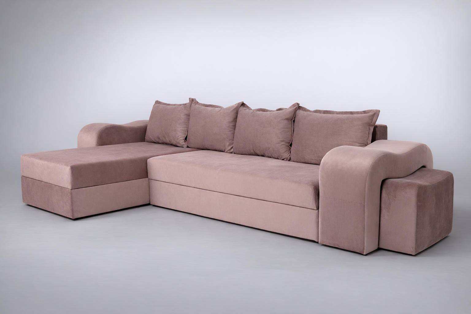 Coltar extensibil Skyler park 2, la comanda, 100+ culori, cu picioare