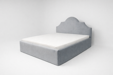 Pat tapitat cu ladă depozitare Victoria