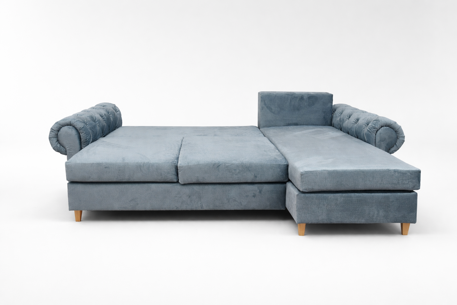 Coltar extensibil Sasha, la comanda, 100+ culori, cu picioare