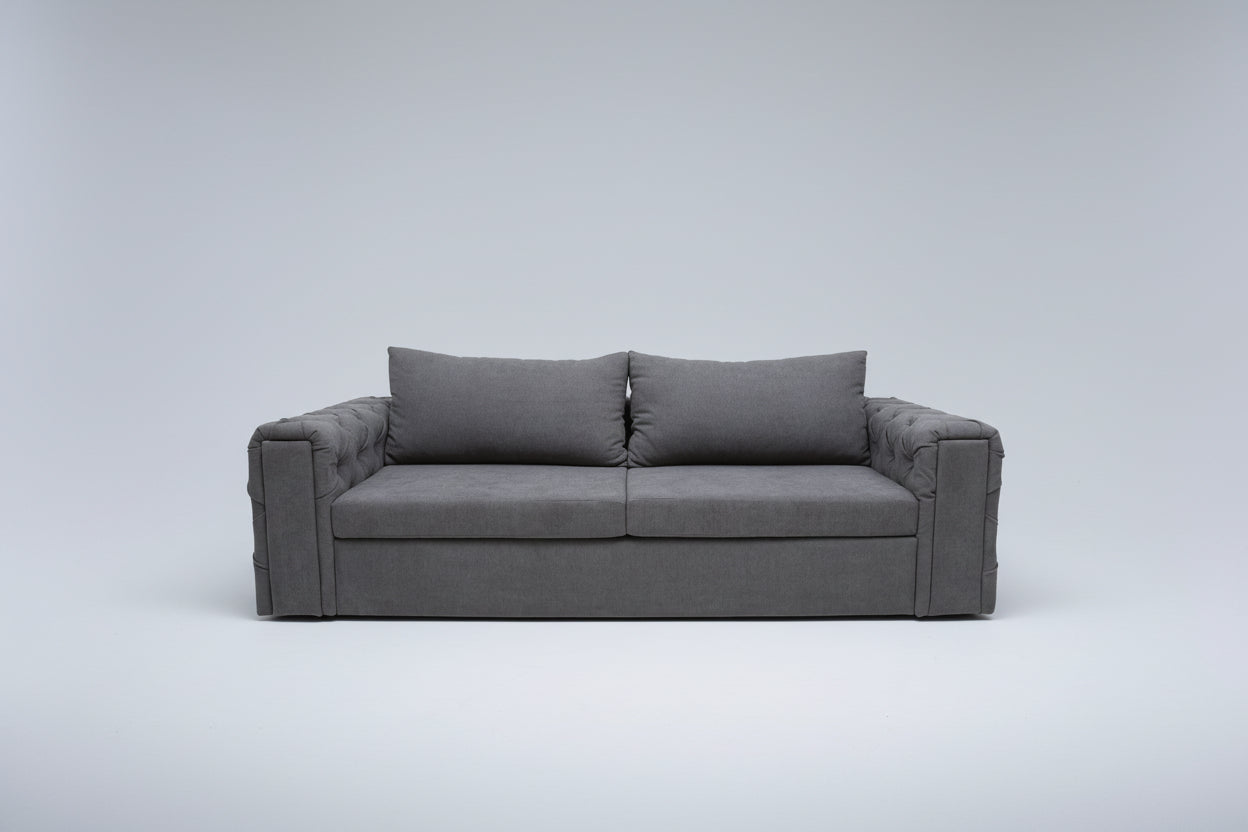 Canapea extensibila Alison, 3 locuri, la comanda, 100+ culori - SofaMix.ro