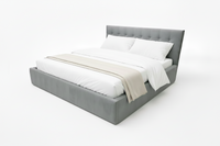 Pat tapitat cu lada depozitare Della - SofaMix.ro