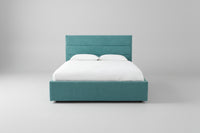 Pat tapitat cu lada depozitare Olivia - SofaMix.ro