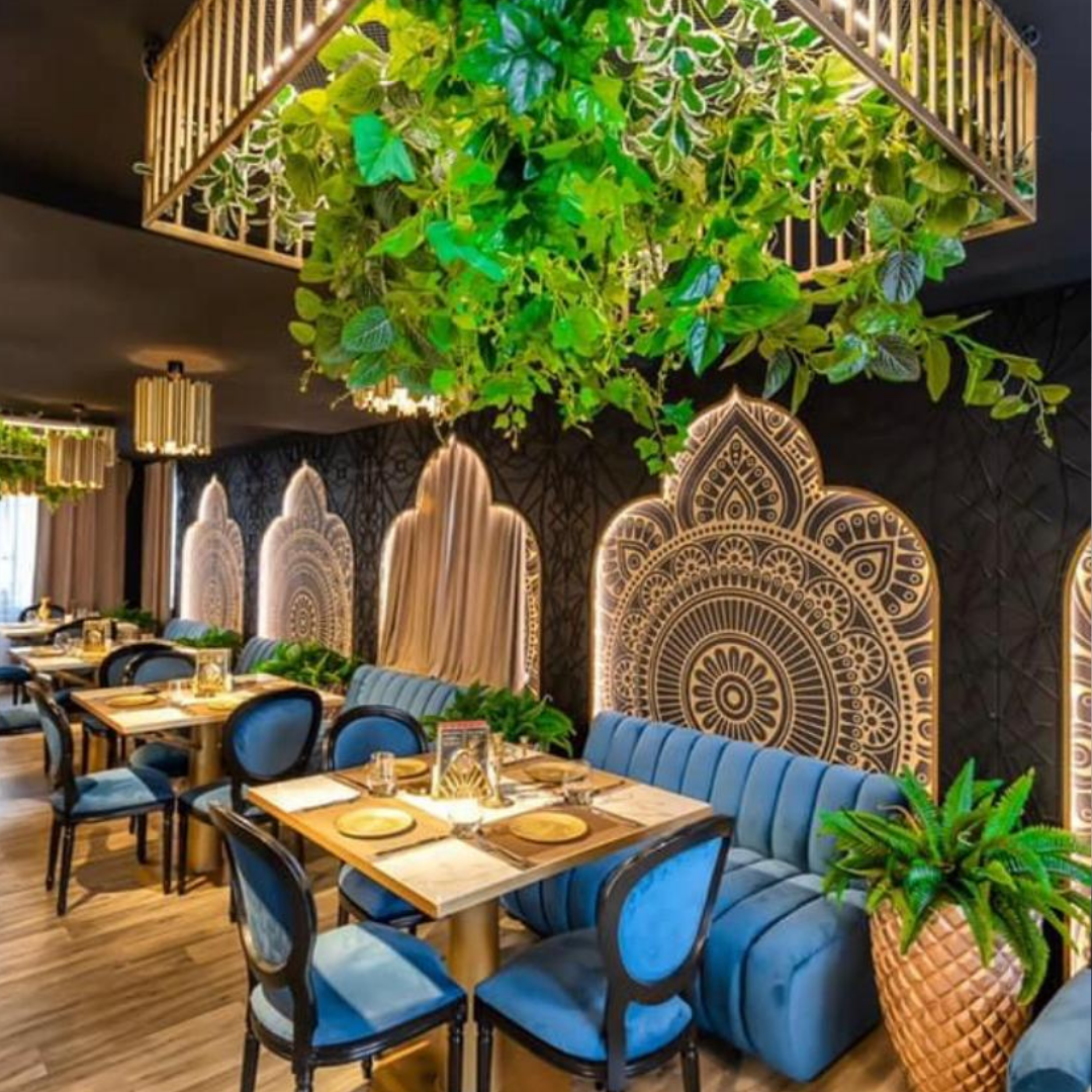 Bancă tapițată custom - MARHABA Restaurant