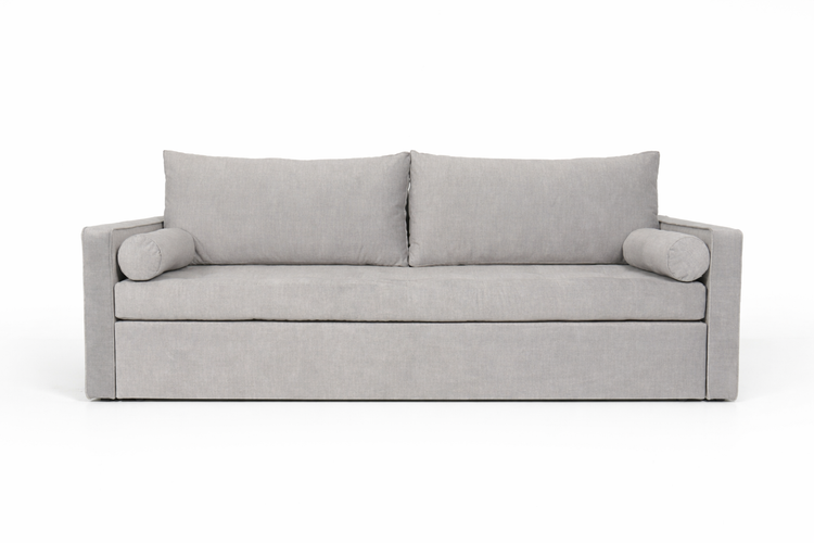 Canapea extensibila Aria, 3 locuri, peste 100 culori disponibile, dimensiune pe comanda de la 210x95cm