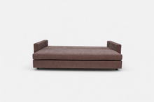 Canapea extensibila Avena, 3 locuri, la comanda, 100+ culori, cu picioare