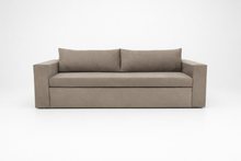 Canapea extensibila Marburg pe comanda, 3 locuri, lada depozitare, 100+ culori, de la 210x95cm