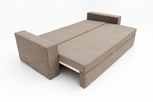 Canapea extensibila Marburg pe comanda, 3 locuri, lada depozitare, 100+ culori, de la 210x95cm