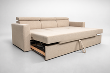 Canapea extensibila Siesta 2, la comanda, 3 locuri, 100+ culori