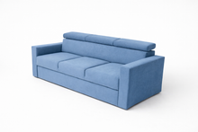Canapea extensibila Siesta, 3 locuri, peste 100 culori disponibile, dimensiune pe comanda de la 210x95cm