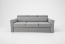 Canapea extensibila Siesta, 3 locuri, peste 100 culori disponibile, dimensiune pe comanda de la 210x95cm