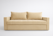 Canapea extensibila Velvet, 3 locuri, peste 100 culori disponibile, dimensiune pe comanda de la 210x95cm