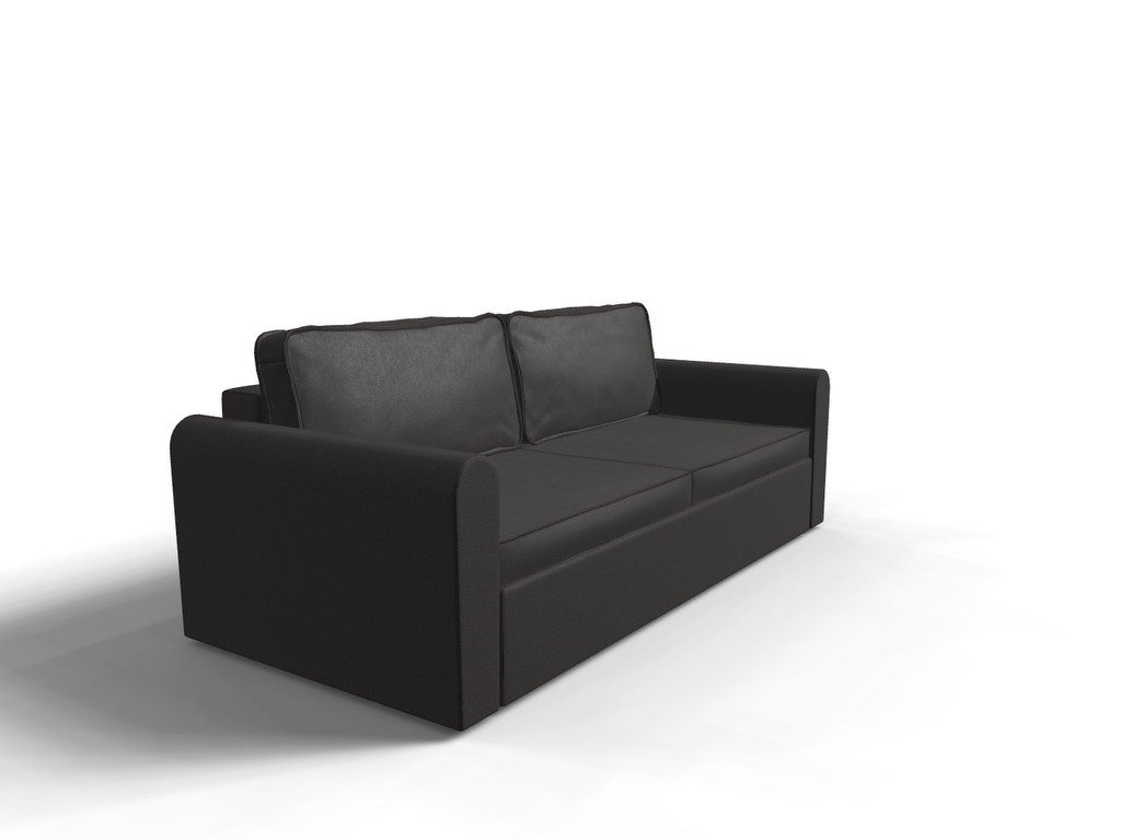 Canapea extensibila Alison, 3 locuri, la comanda, 100+ culori