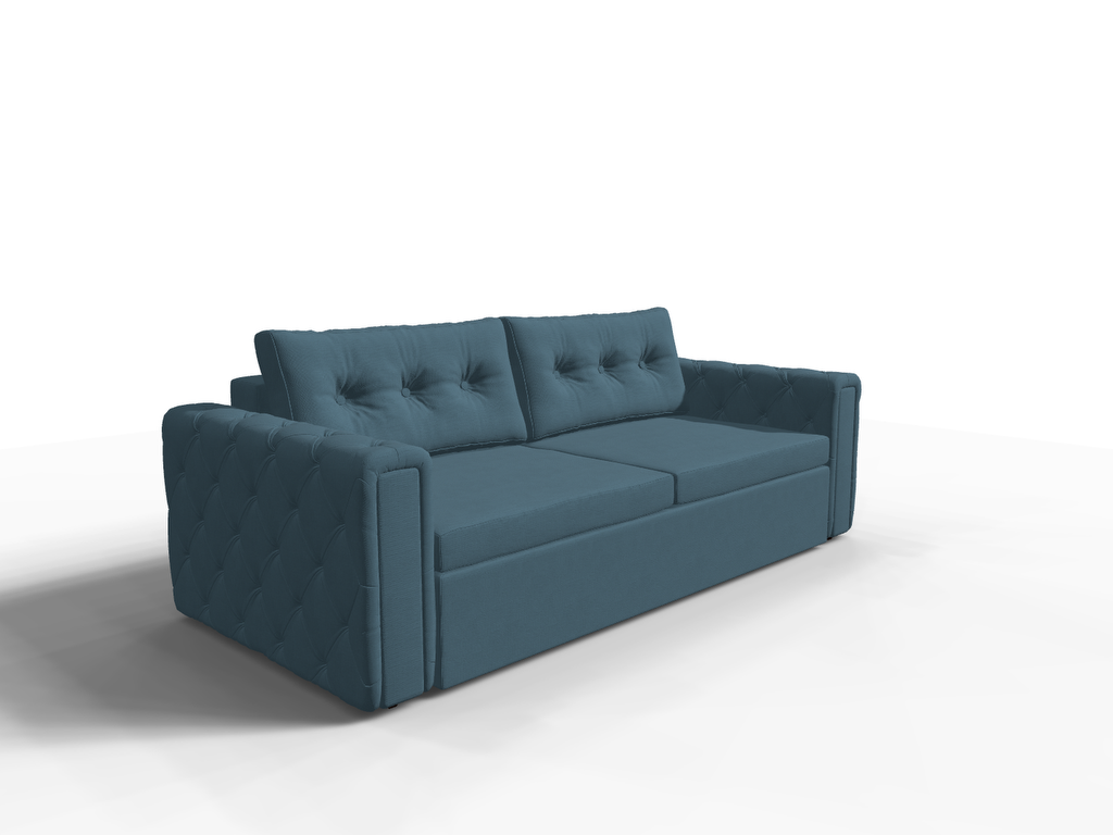 Canapea extensibila Ari, 3 locuri, la comanda, 100+ culori