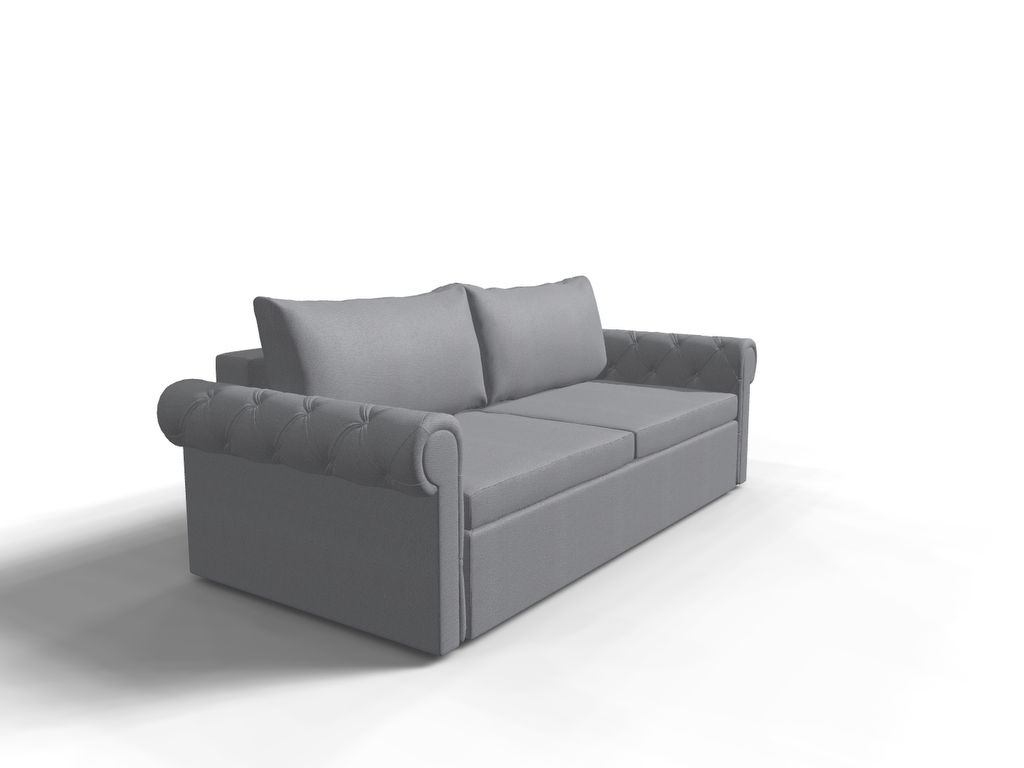 Canapea extensibila Ariah, 3 locuri, la comanda, 100+ culori