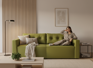 Canapea extensibila Daniella, 3 locuri, la comanda, 100+ culori