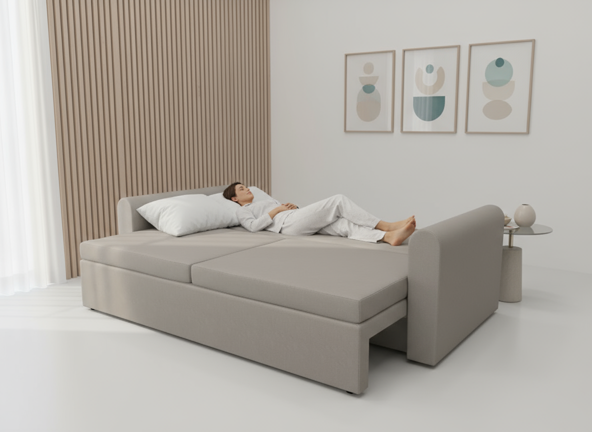 Canapea extensibila Dorothy, 3 locuri, la comanda, 100+ culori