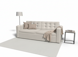 Canapea extensibila Elise, 3 locuri, la comanda, 100+ culori