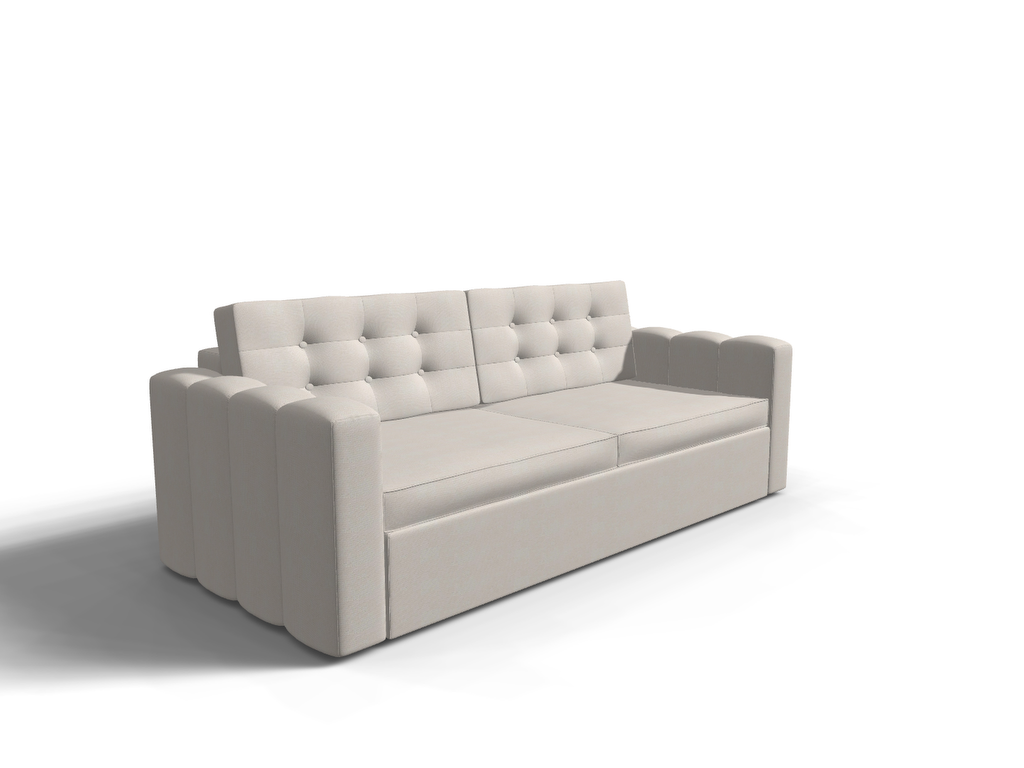 Canapea extensibila Elise, 3 locuri, la comanda, 100+ culori