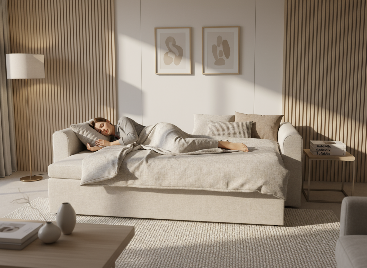 Canapea extensibila Elodie, 3 locuri, la comanda, 100+ culori