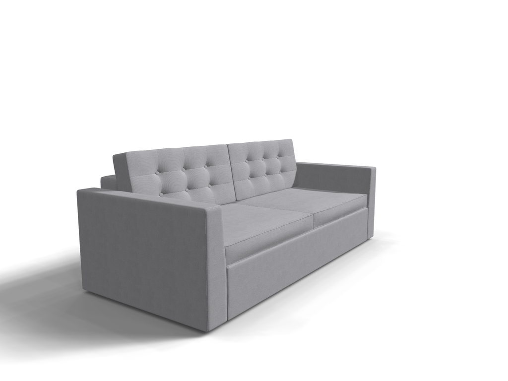 Canapea extensibila Halo, 3 locuri, la comanda, 100+ culori