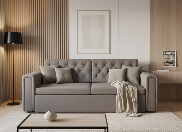 Canapea extensibila Imani, 3 locuri, la comanda, 100+ culori