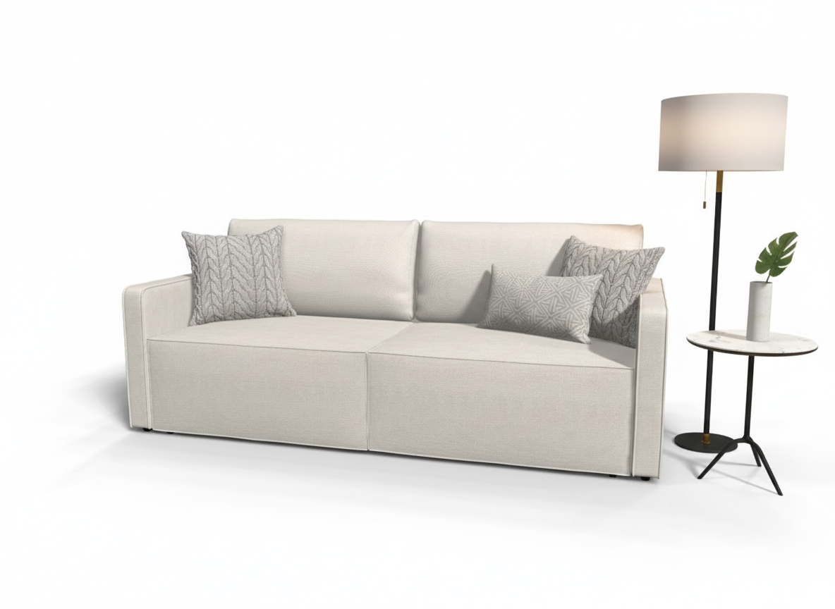 Canapea extensibila Kennedy, 3 locuri, la comanda, 100+ culori