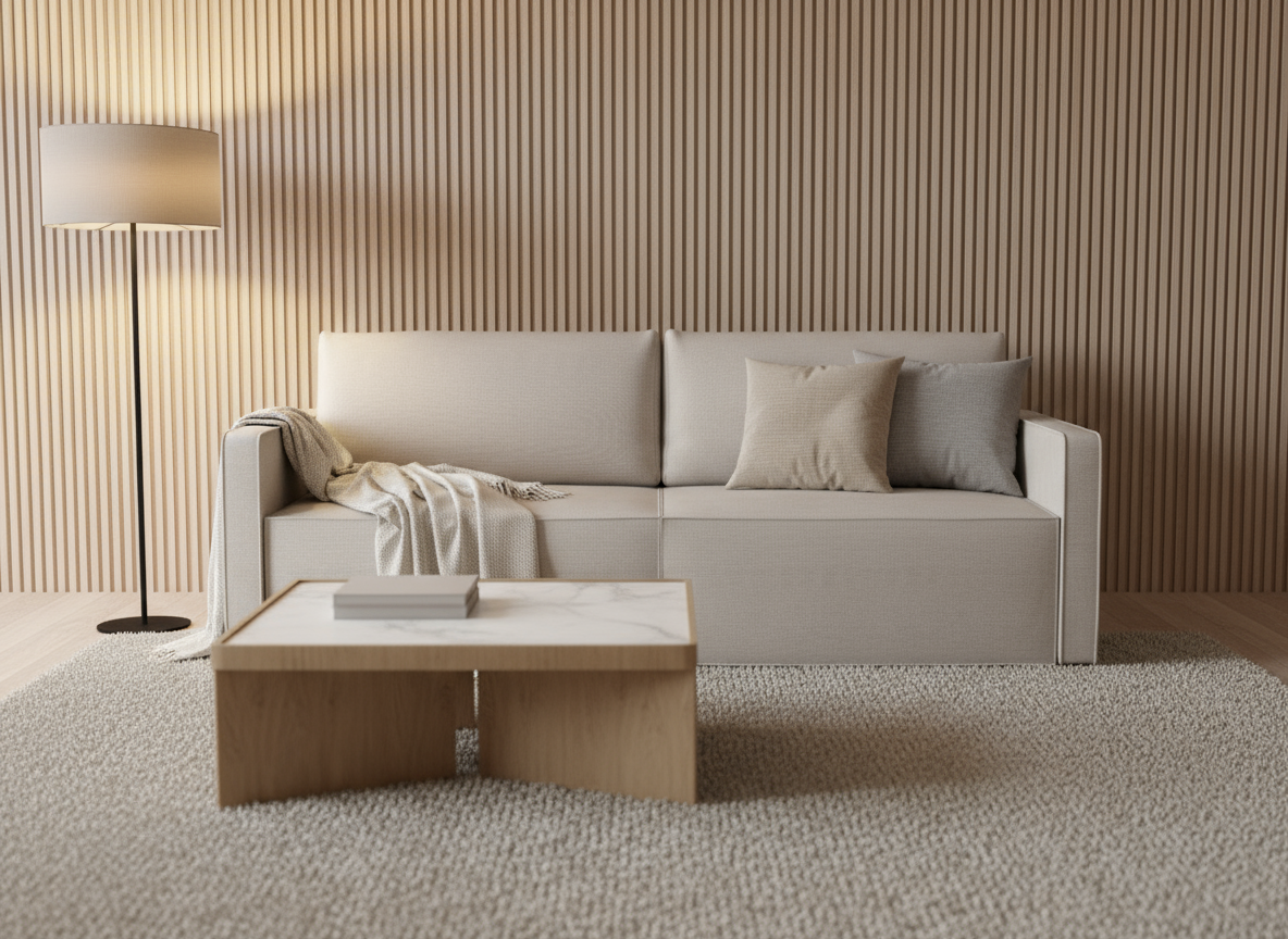 Canapea extensibila Kennedy, 3 locuri, la comanda, 100+ culori