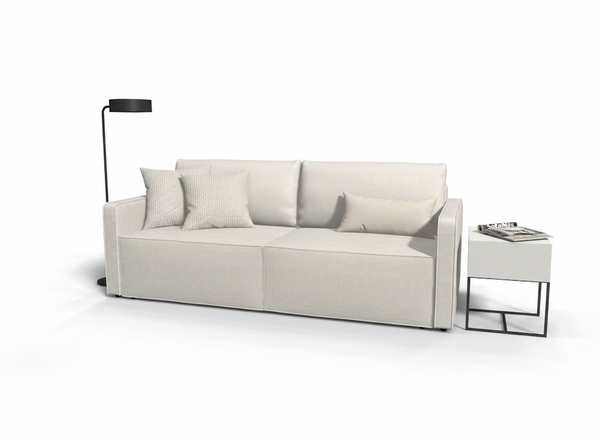 Canapea extensibila Kennedy, 3 locuri, la comanda, 100+ culori