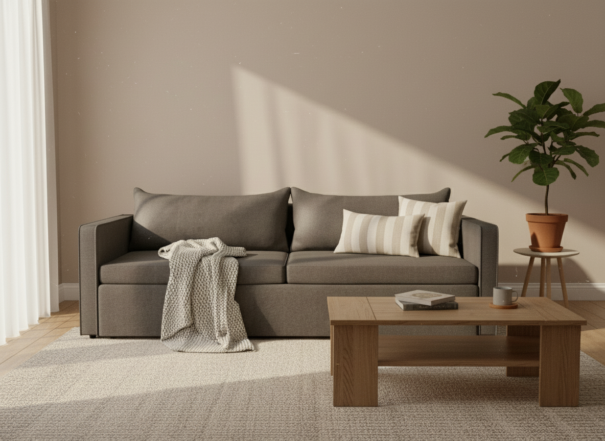 Canapea extensibila Leilani, 3 locuri, la comanda, 100+ culori