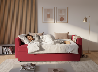 Canapea extensibila Mariam, 3 locuri, la comanda, 100+ culori