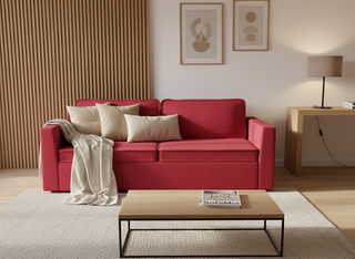 Canapea extensibila Mariam, 3 locuri, la comanda, 100+ culori