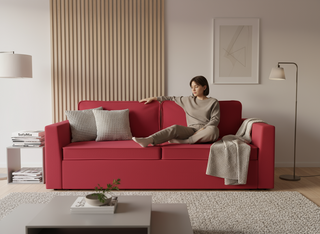 Canapea extensibila Mariam, 3 locuri, la comanda, 100+ culori