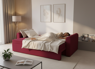 Canapea extensibila Reign, 3 locuri, la comanda, 100+ culori