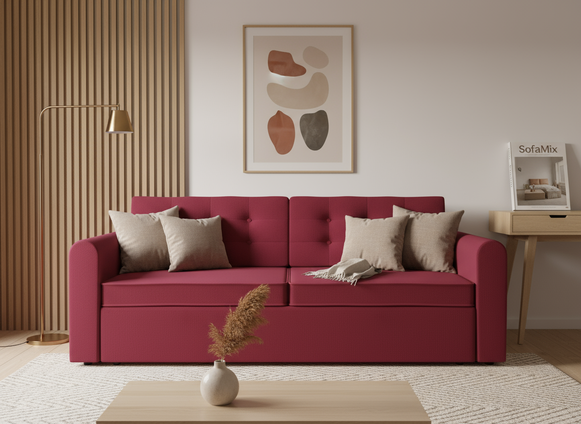 Canapea extensibila Reign, 3 locuri, la comanda, 100+ culori