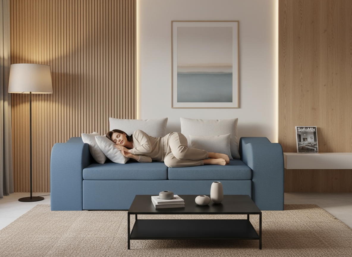 Canapea extensibila Remy, 3 locuri, la comanda, 100+ culori