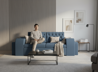 Canapea extensibila Remy, 3 locuri, la comanda, 100+ culori