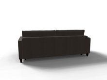 Canapea extensibila Ruby, 3 locuri, la comanda, 100+ culori, cu picioare - SofaMix.ro