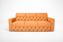 Canapea extensibila Siesta Chester, 3 locuri, lada depozitare, la comanda, 100+ culori