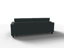 Canapea extensibila Skye, 3 locuri, la comanda, 100+ culori, cu picioare - SofaMix.ro
