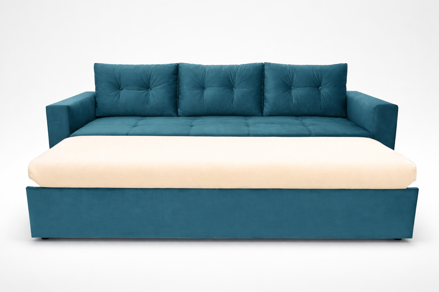 Canapea Extensibila Aida, 3 locuri, peste 100 culori disponibile, dimensiune pe comanda de la 210x95cm
