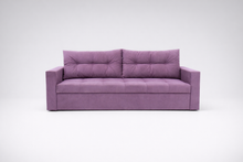 Canapea extensibila Alice, 3 locuri, lada depozitare, peste 100 culori disponibile, dimensiune pe comanda de la 210x95cm
