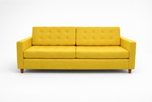 Canapea extensibila Alto, 3 locuri, lada depozitare, peste 100 culori disponibile, dimensiune pe comanda de la 210x95cm
