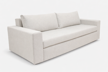 Canapea extensibila Marburg pe comanda, 3 locuri, lada depozitare, 100+ culori, de la 210x95cm