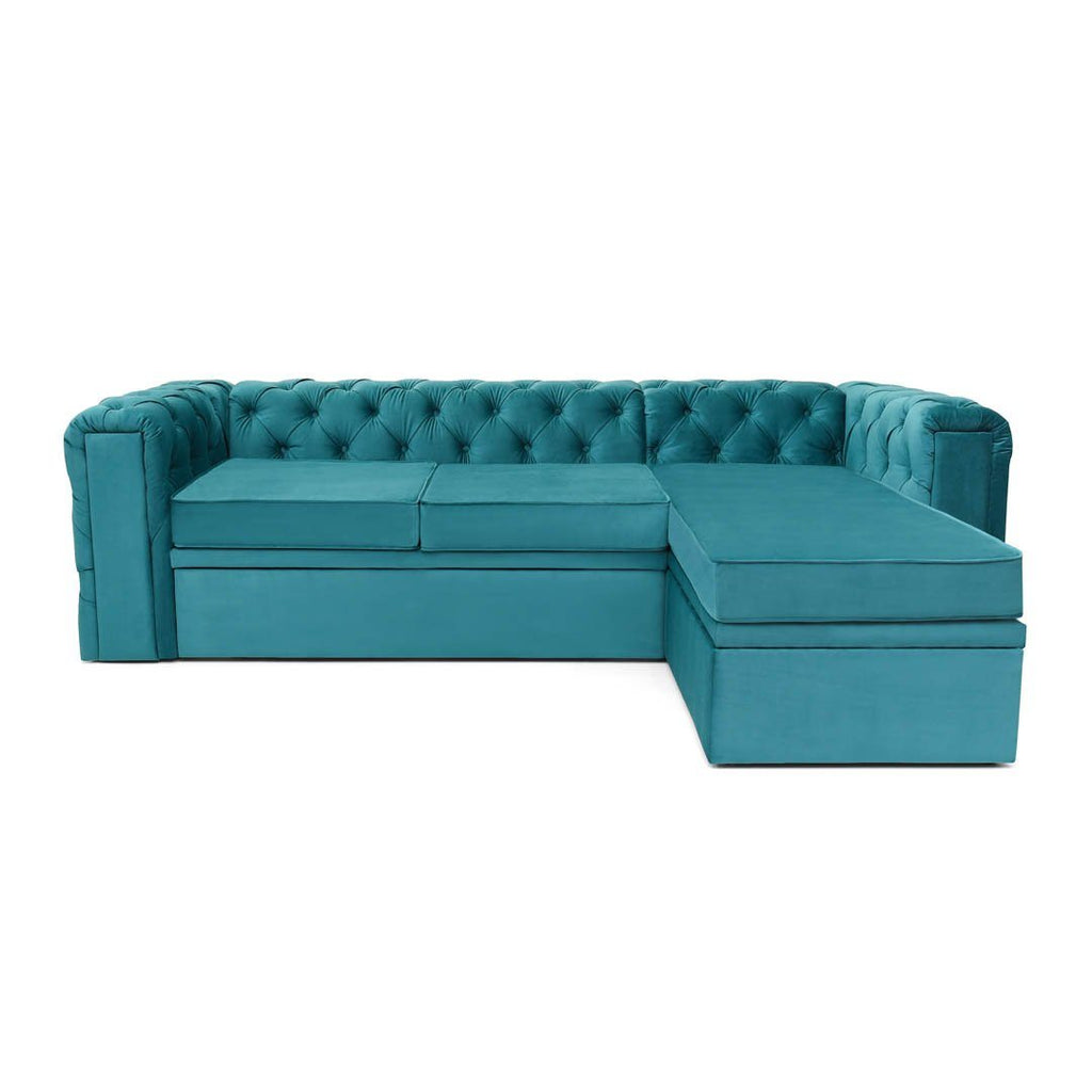 Coltar Extensibil cu sezlong Chesterfield 2 Coltare extensibile OneLiving.ro (4362261102661)